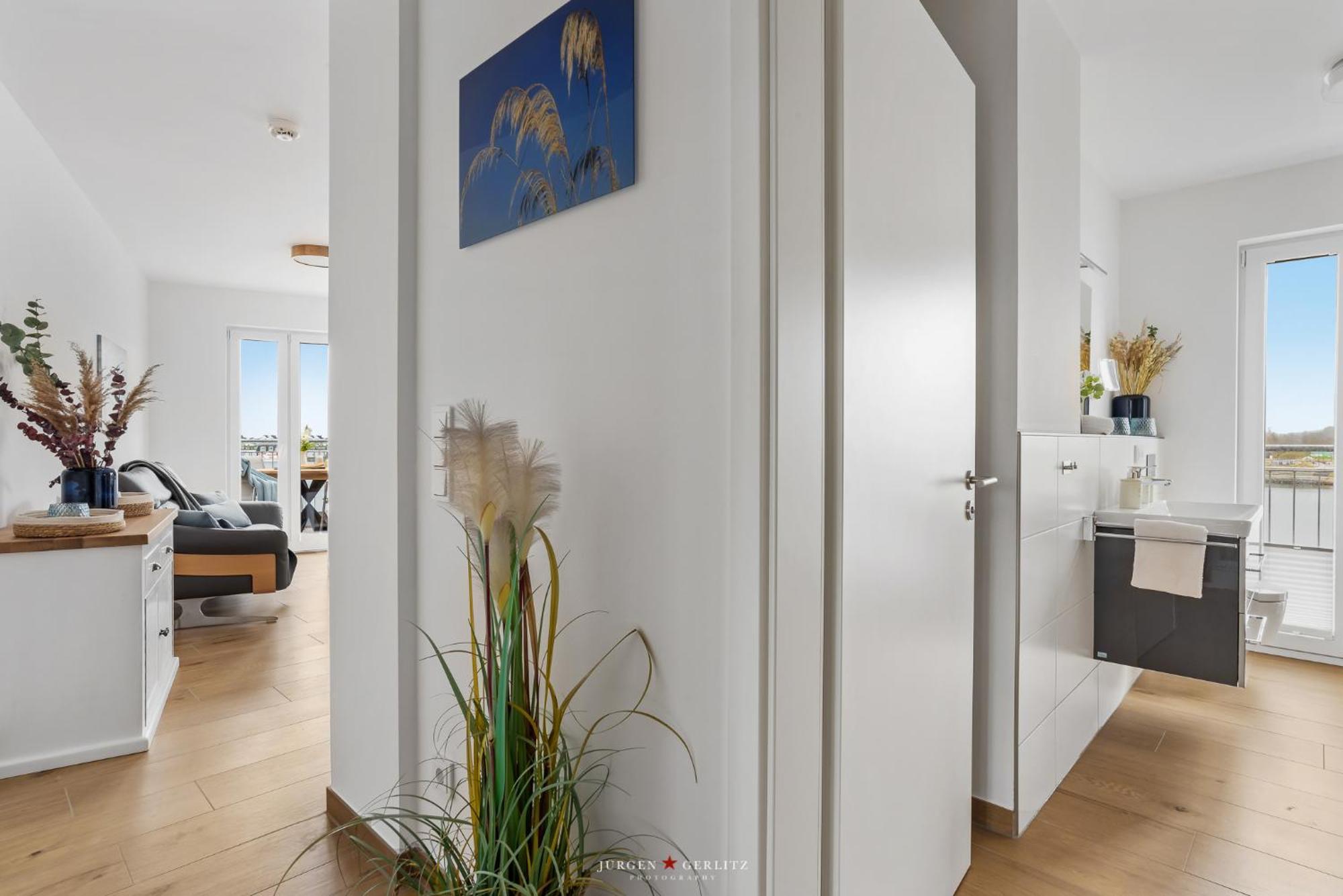 Sea Apartment Mojo- Meerblick, Infrarotauna, Terrasse Olpenitz Exterior foto